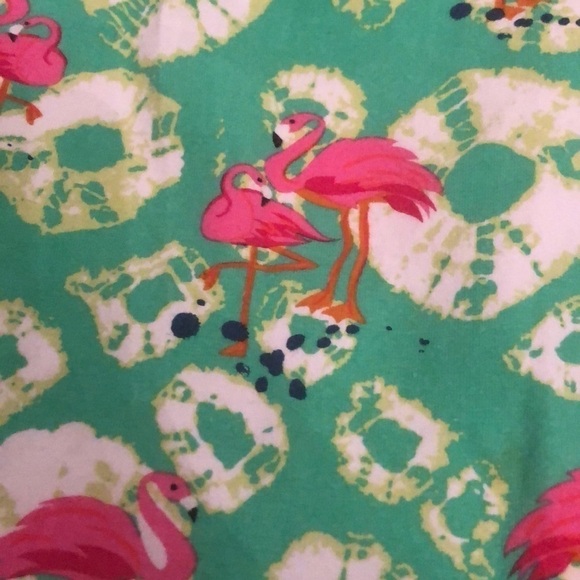 RARE TOO Tye dye flamingo tie sleeves Summer dress in size 2T - Picture 2 of 2